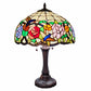 23" Stained Glass Two Light Hummingbird Accent Table Lamp By Homeroots | Table Lamps | Modishstore