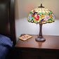 23" Stained Glass Two Light Hummingbird Accent Table Lamp By Homeroots | Table Lamps | Modishstore - 4