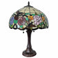 23" Stained Glass Two Light Hummingbird Accent Table Lamp By Homeroots | Table Lamps | Modishstore - 4