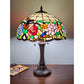 23" Stained Glass Two Light Hummingbird Accent Table Lamp By Homeroots | Table Lamps | Modishstore