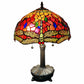 20" Stained Glass Two Light Dragonfly Accent Table Lamp By Homeroots | Table Lamps | Modishstore - 2