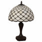 19" Tiffany Style Jeweled Glass Shade Table Lamp By Homeroots | Table Lamps | Modishstore - 4