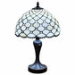 19" Tiffany Style Jeweled Glass Shade Table Lamp By Homeroots | Table Lamps | Modishstore - 4