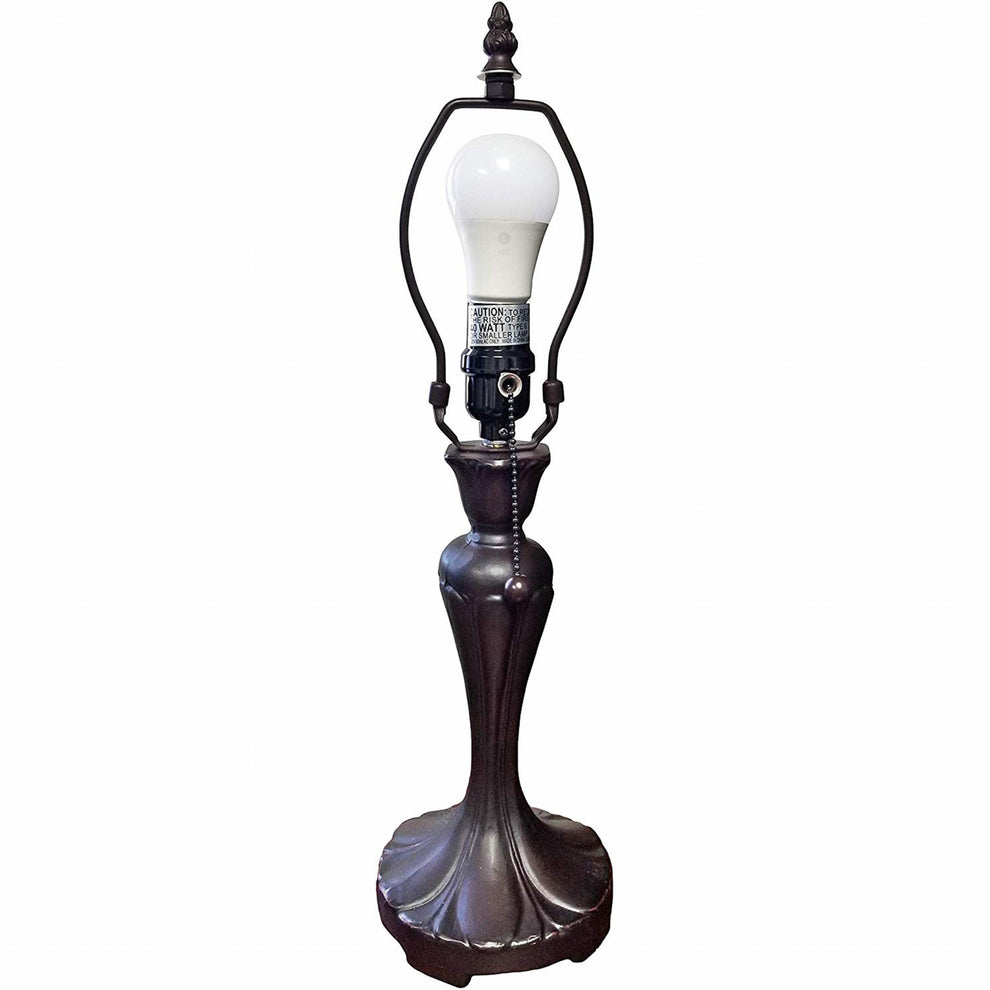 19" Tiffany Style Jeweled Glass Shade Table Lamp By Homeroots | Table Lamps | Modishstore - 6