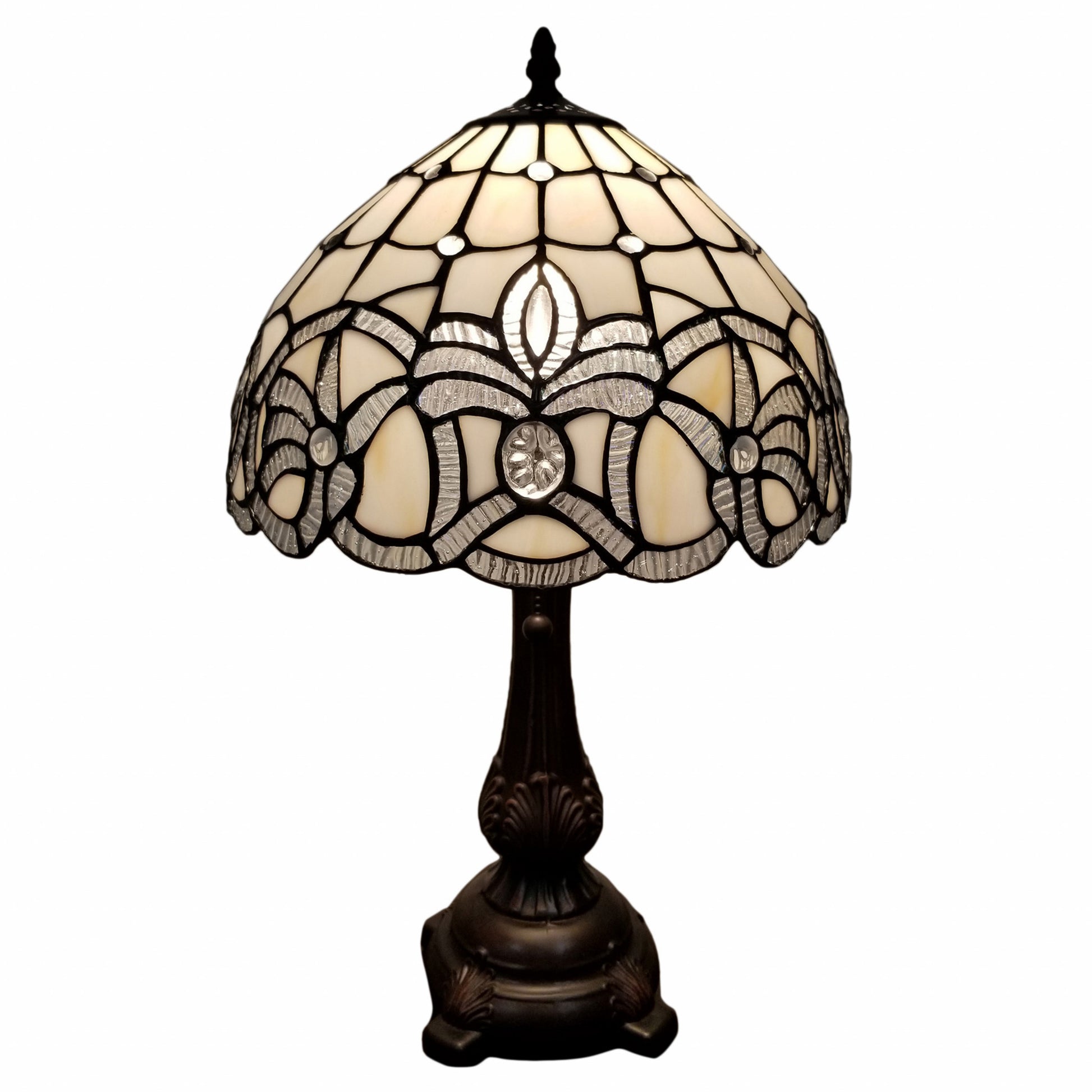 19" Tiffany Style Antique Vintage Table Lamp By Homeroots | Table Lamps | Modishstore