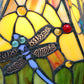 15" Tiffany Style Blue Dragonflies Table Lamp By Homeroots | Table Lamps | Modishstore - 4