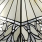 23" Stained Glass Butterfly Two Light Mission Style Table Lamp By Homeroots | Table Lamps | Modishstore - 4