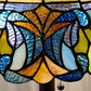23" Stained Glass Two Light Jeweled Floral Accent Table Lamp By Homeroots | Table Lamps | Modishstore - 7