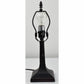 15" Tiffany Style Vintage Abstract Brown Table Lamp By Homeroots | Table Lamps | Modishstore - 4