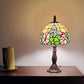 15" Tiffany Style Floral Butterfly Table Lamp By Homeroots | Table Lamps | Modishstore - 5
