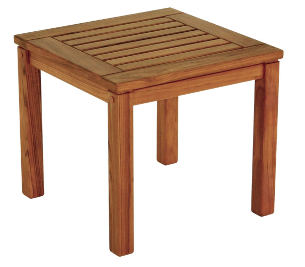 18" Brown Solid Wood Square End Table By Homeroots | End Tables | Modishstore - 2