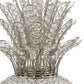 23" Glam Bling Faux Crystal and Silver Pineapple By Homeroots | Sculptures | Modishstore - 6