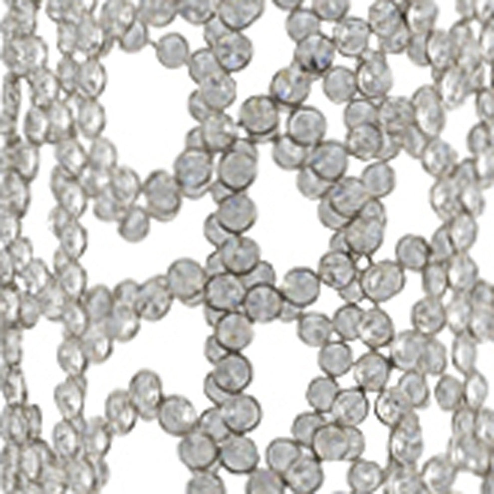 47" Bling Faux Crystal Abstract Twigs Barrel Floor Vase By Homeroots | Vases | Modishstore - 4