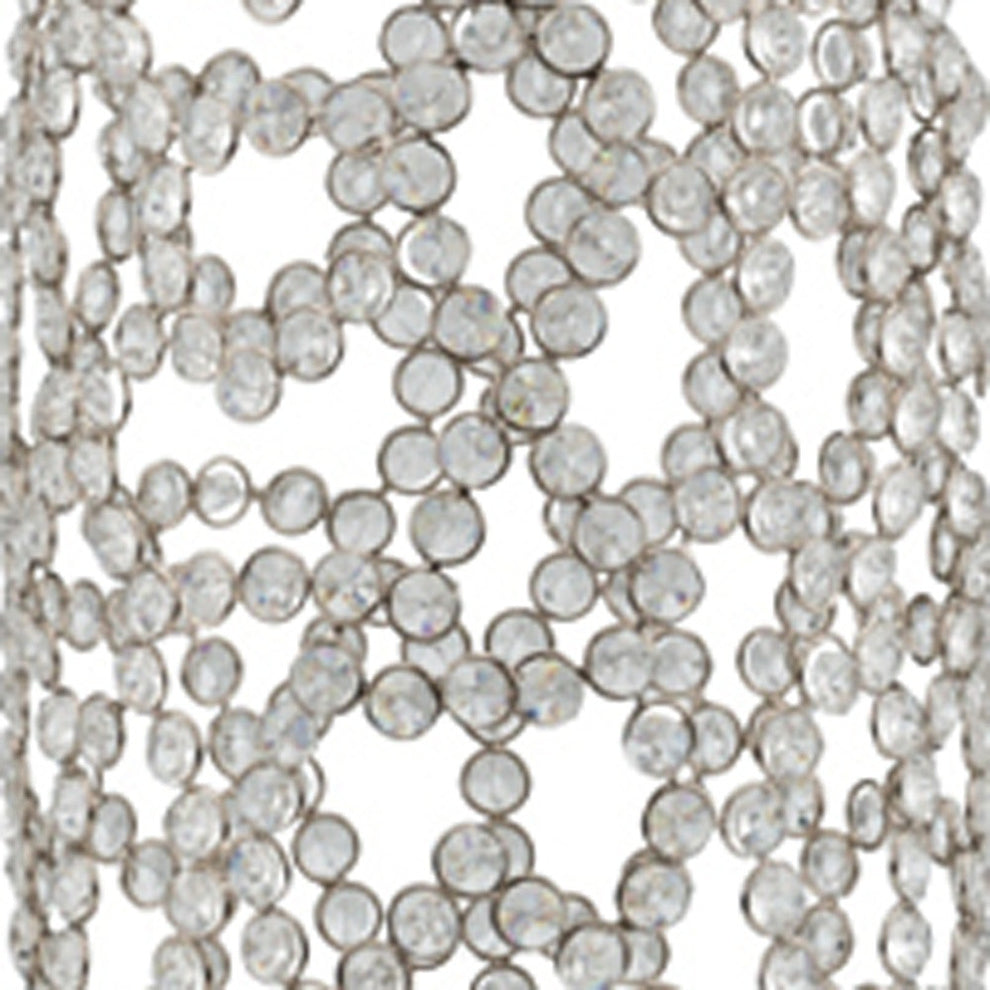 31.5" Bling Faux Crystal Abstract Twigs Barrel Floor Vase By Homeroots | Vases | Modishstore - 4