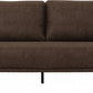 Modern 78" Dark Grey Loveseat With Removable Cushions By Homeroots | Loveseats | Modishstore - 7