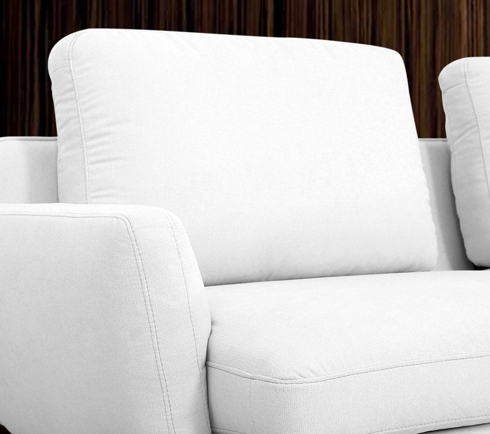 Contempo Retro 78" Light Gray Loveseat By Homeroots | Loveseats | Modishstore - 11