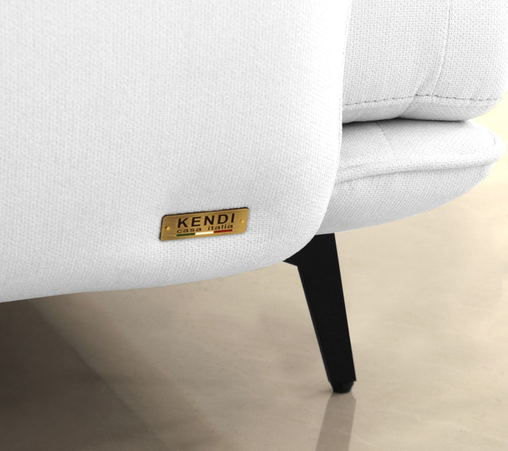 Contempo Retro 78" Light Gray Loveseat By Homeroots | Loveseats | Modishstore - 13