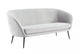 75" Light Grey Three Person Standard Metal Legs Sofa By Homeroots | Sofas | Modishstore