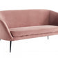 75" Light Grey Three Person Standard Metal Legs Sofa By Homeroots | Sofas | Modishstore - 8