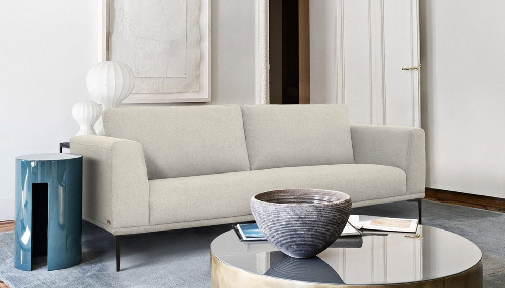 Modern 87" Dark Grey Sofa With Removable Back Cushions By Homeroots | Sofas | Modishstore - 14