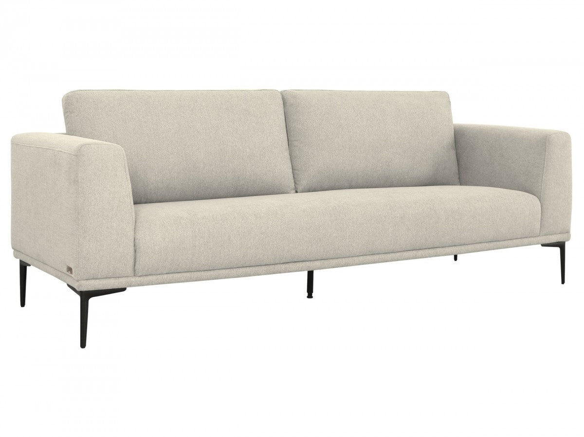 Modern 87" Dark Grey Sofa With Removable Back Cushions By Homeroots | Sofas | Modishstore - 16