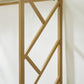 12" Clear and Gold Glass Frame Console Table By Homeroots | Console Tables | Modishstore - 3