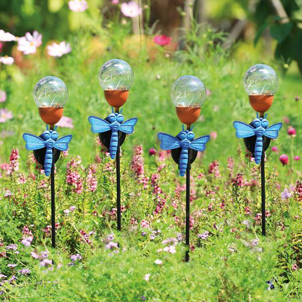 Dragonfly LED Light Garden Sta By SPI Home | Outdoor Decor | Modishstore-2