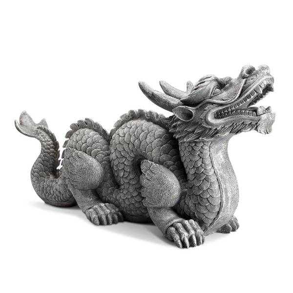 Honorable Dragon Garden Sculpt By SPI Home | Garden Sculptures & Statues | Modishstore-3