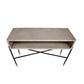 Industrial 45" Concrete And Metal Console Console Table By Homeroots | Console Tables | Modishstore - 3