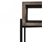 Industrial 45" Concrete And Metal Console Console Table By Homeroots | Console Tables | Modishstore - 5