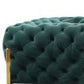 Three Piece Green Velvet Six Person Seating Set By Homeroots