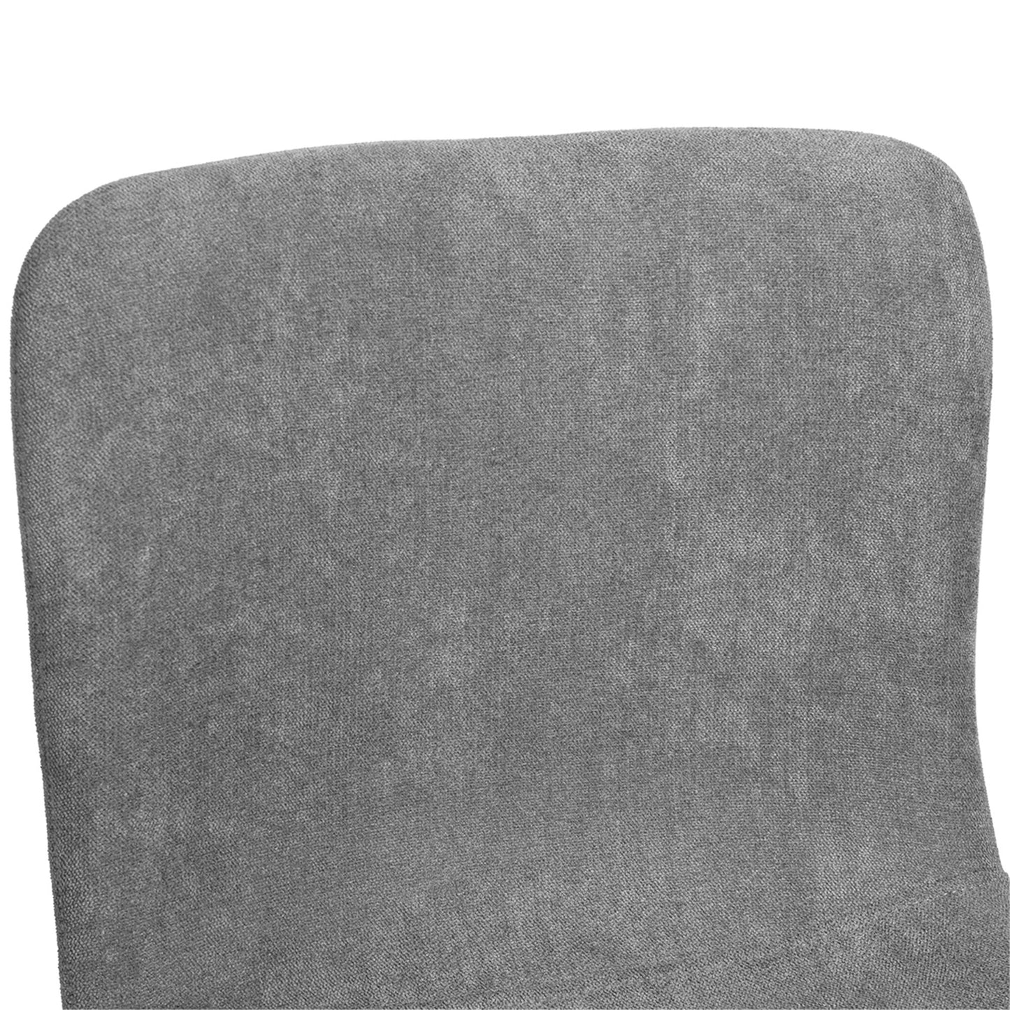 Set Of Two 40" Gray And Gold Bar Height Chairs With Footrest By Homeroots | Bar Stools | Modishstore - 7