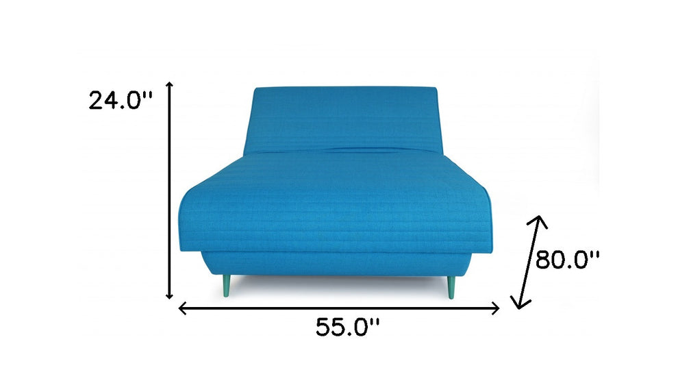 Aqua Blue Adjustable Hybrid Storage Bed with Full Mattress By Homeroots | Beds | Modishstore - 7