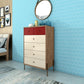 Manhattan Comfort Joy 48.43" Tall Dresser with 6 Full Extension Drawers | Dressers | Modishstore-17