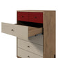 Manhattan Comfort Joy 48.43" Tall Dresser with 6 Full Extension Drawers | Dressers | Modishstore-19