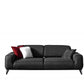 90" Dark Gray Linen Sleeper Sofa By Homeroots | Sofas | Modishstore