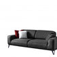 90" Dark Gray Linen Sleeper Sofa By Homeroots | Sofas | Modishstore - 2