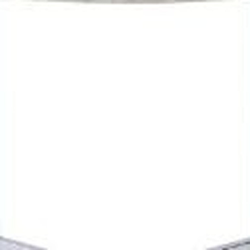 24" Chrome And White Oak Manufactured Wood And Metal Round End Table By Homeroots | End Tables | Modishstore - 5