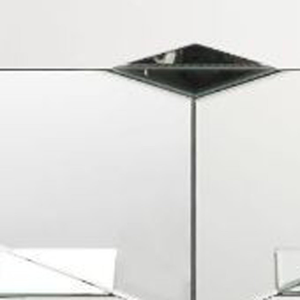 24" Mirrored Contemporary Stacking Square End Table By Homeroots | End Tables | Modishstore - 6