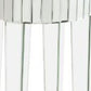 24" Silver And Clear Glass Round Mirrored End Table By Homeroots | End Tables | Modishstore - 3