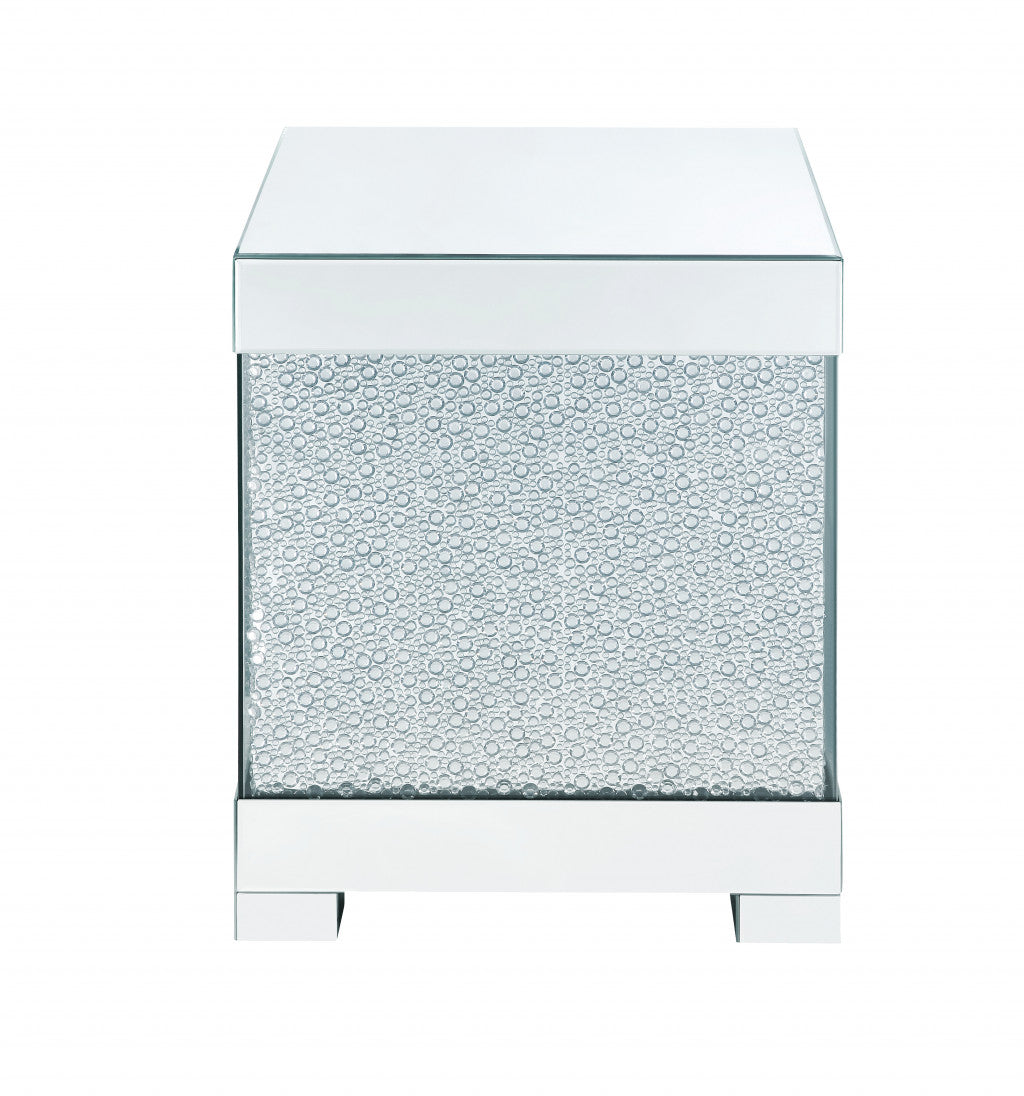 24" Mirrored Square End Table By Homeroots | End Tables | Modishstore