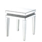24" Silver Mirrored Square End Table By Homeroots | End Tables | Modishstore
