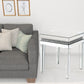 24" Silver Mirrored Square End Table By Homeroots | End Tables | Modishstore - 5