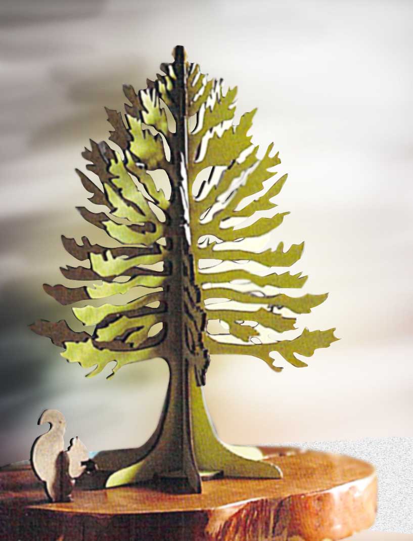 Roost Green Boreal Forest Trees-7