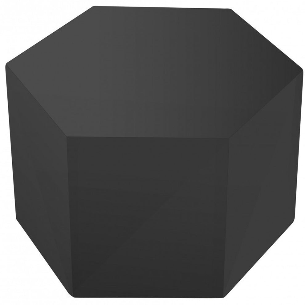 9" Grey Hexagon End Table By Homeroots | End Tables | Modishstore - 2