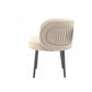24" Grey Velvet And Black Solid Color Arm Chair By Homeroots