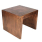 24" Copper Rustic Solid Wood Square End Table By Homeroots | End Tables | Modishstore - 3