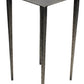 24" Nickel Iron Square End Table By Homeroots | End Tables | Modishstore