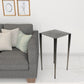 24" Nickel Iron Square End Table By Homeroots | End Tables | Modishstore - 2