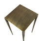 24" Brass Iron Square End Table By Homeroots | End Tables | Modishstore - 2